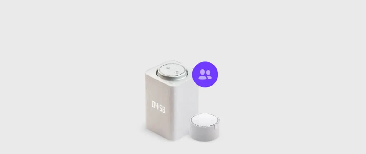 White smart speaker devices for Apple HomePod alternative options in the UAE